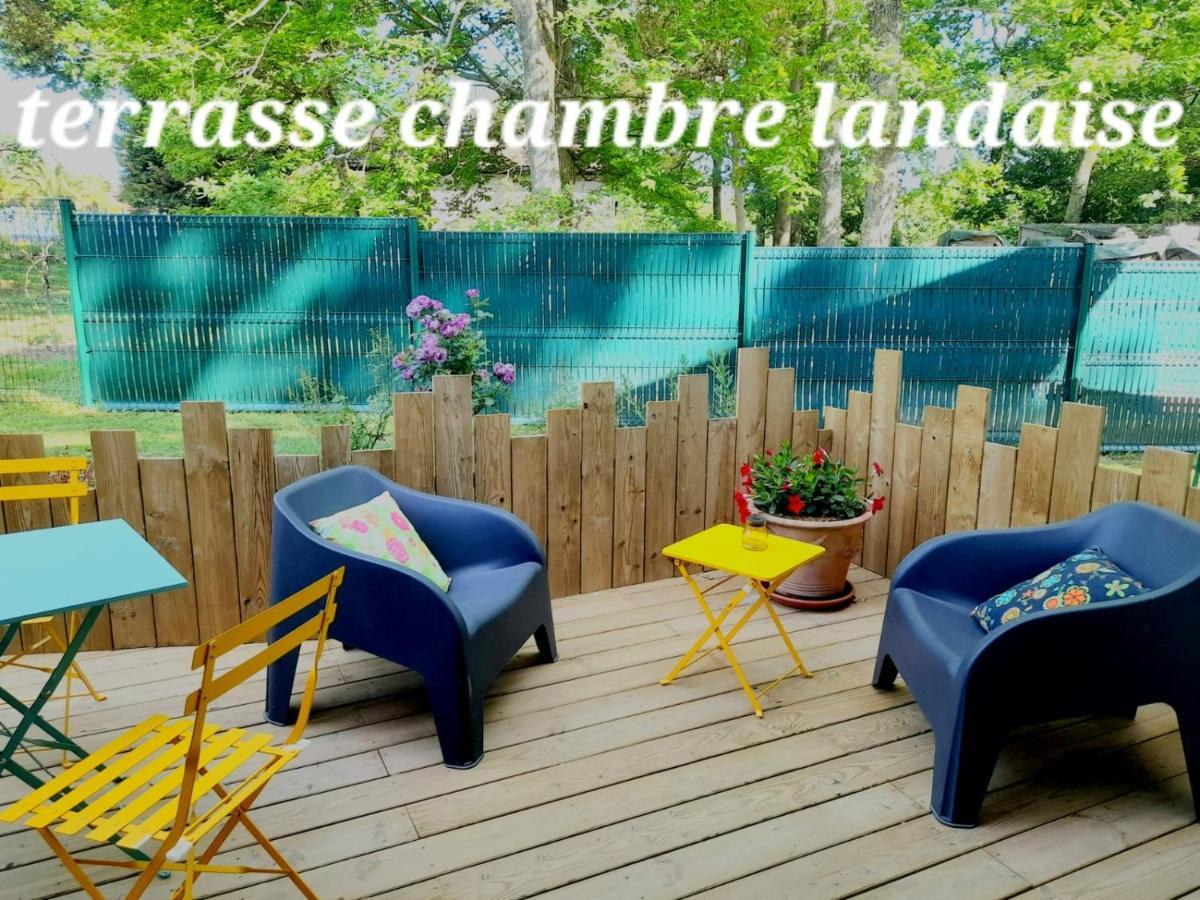 Bed and Breakfast La Clairiere Du Seignanx Saint-Martin-de-Seignanx Exterior foto